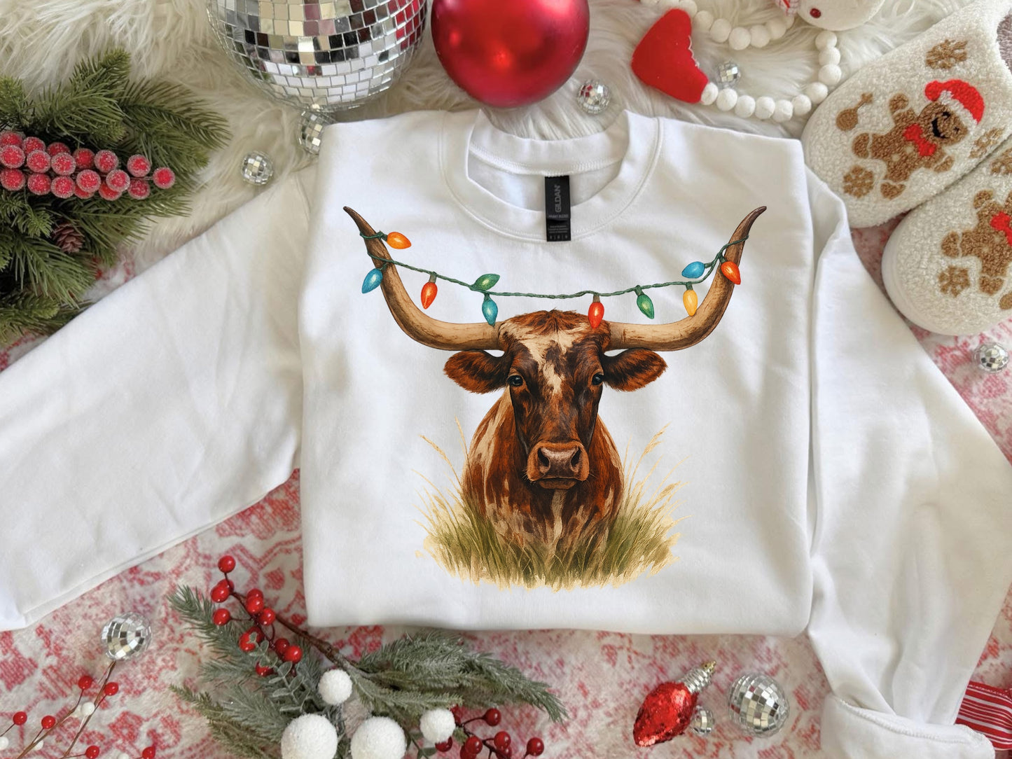Festive Ranch Longhorn
