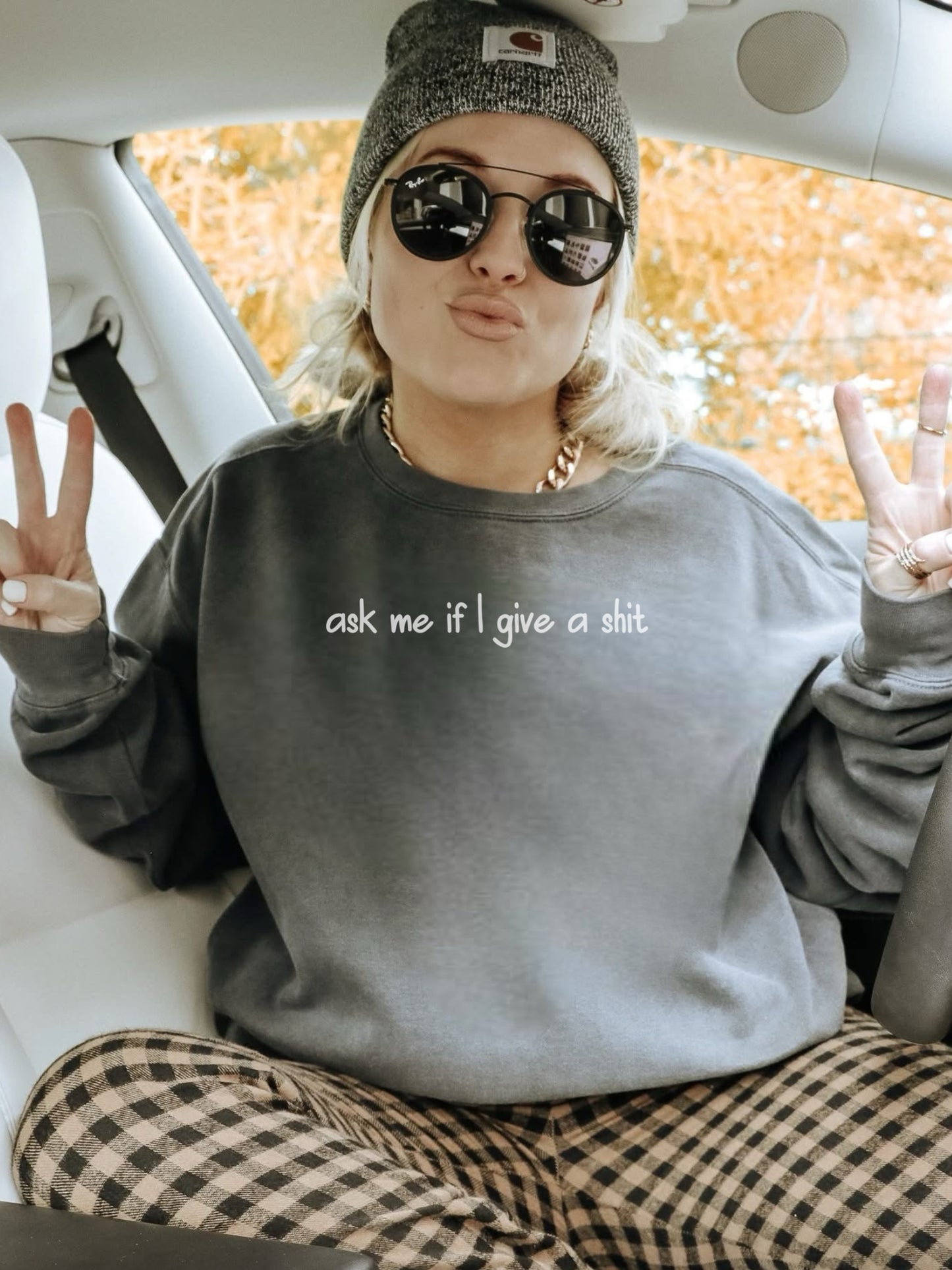 ask me if I give a shit
