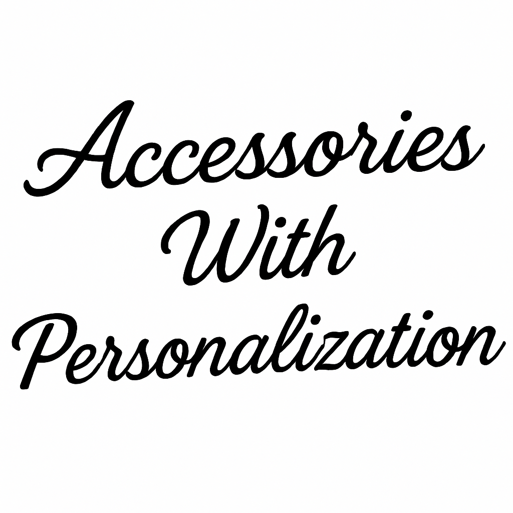 Accessories With Personalization