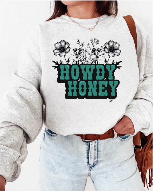 Turquoise Howdy Honey