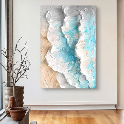 Blue Ocean Coastal Wall Art IV