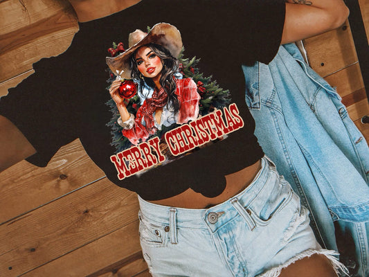 MERRY XMAS COWGIRL