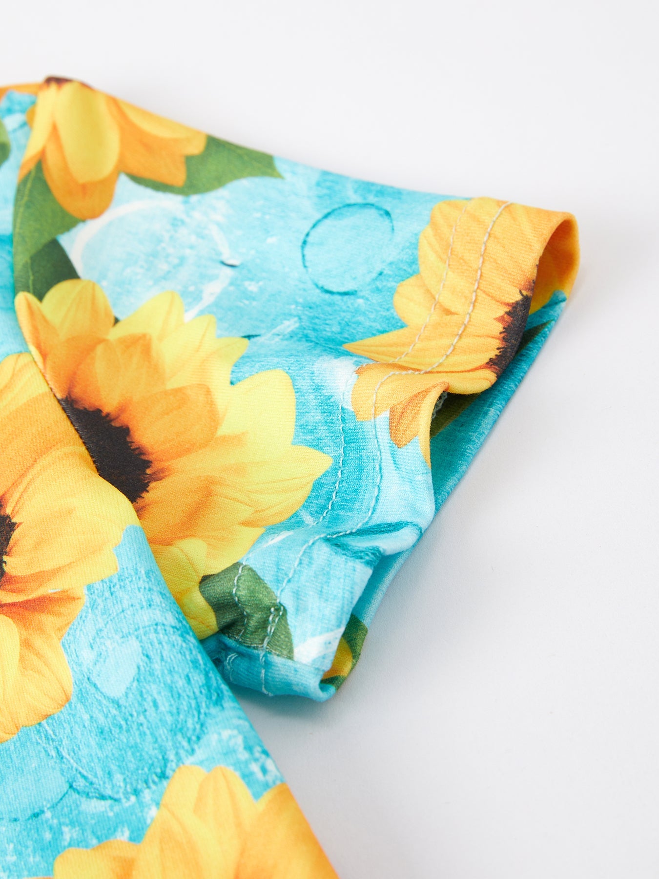 Sunflower Girls' Milk Silk Dress 3-piece Set