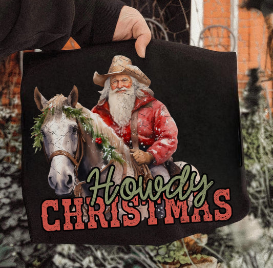 Howdy Christmas Cowboy Santa