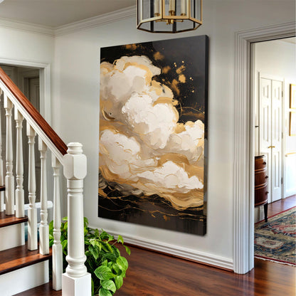 Auric Cloud Abstract Wall Art