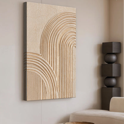 Abstract Minimalist Impasto Wall Art