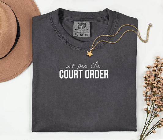 Comfort Colors As Per The COURT ORDER
