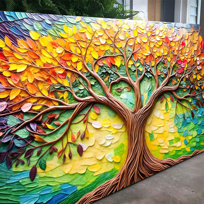 Tree Of Life Impasto Wall Art