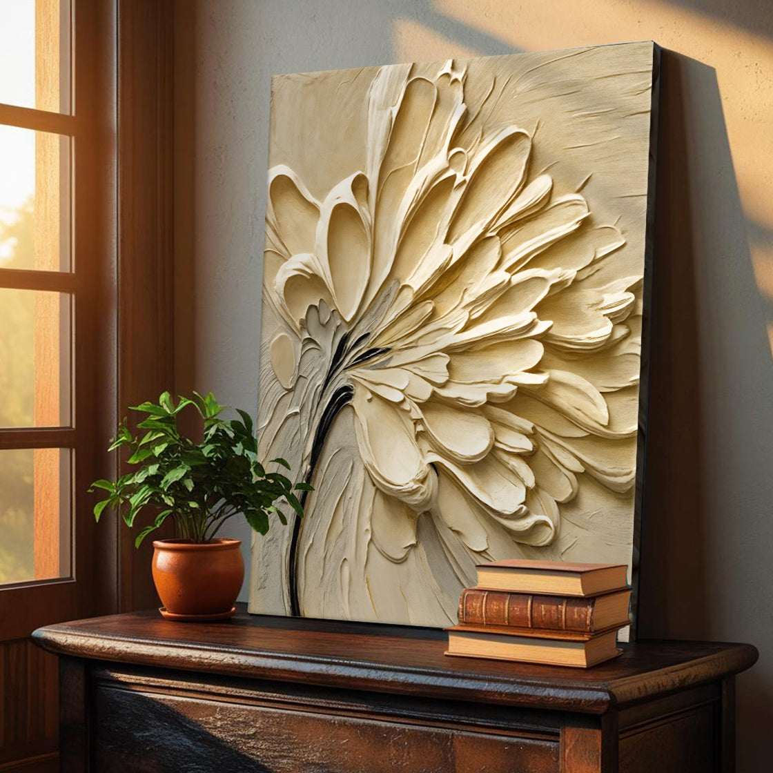 Flower Splatter Wall Art