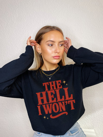 Plain Letter The Hell I Won’t