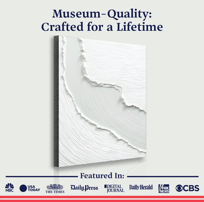 Abstract Minimalist Wave Wall Art