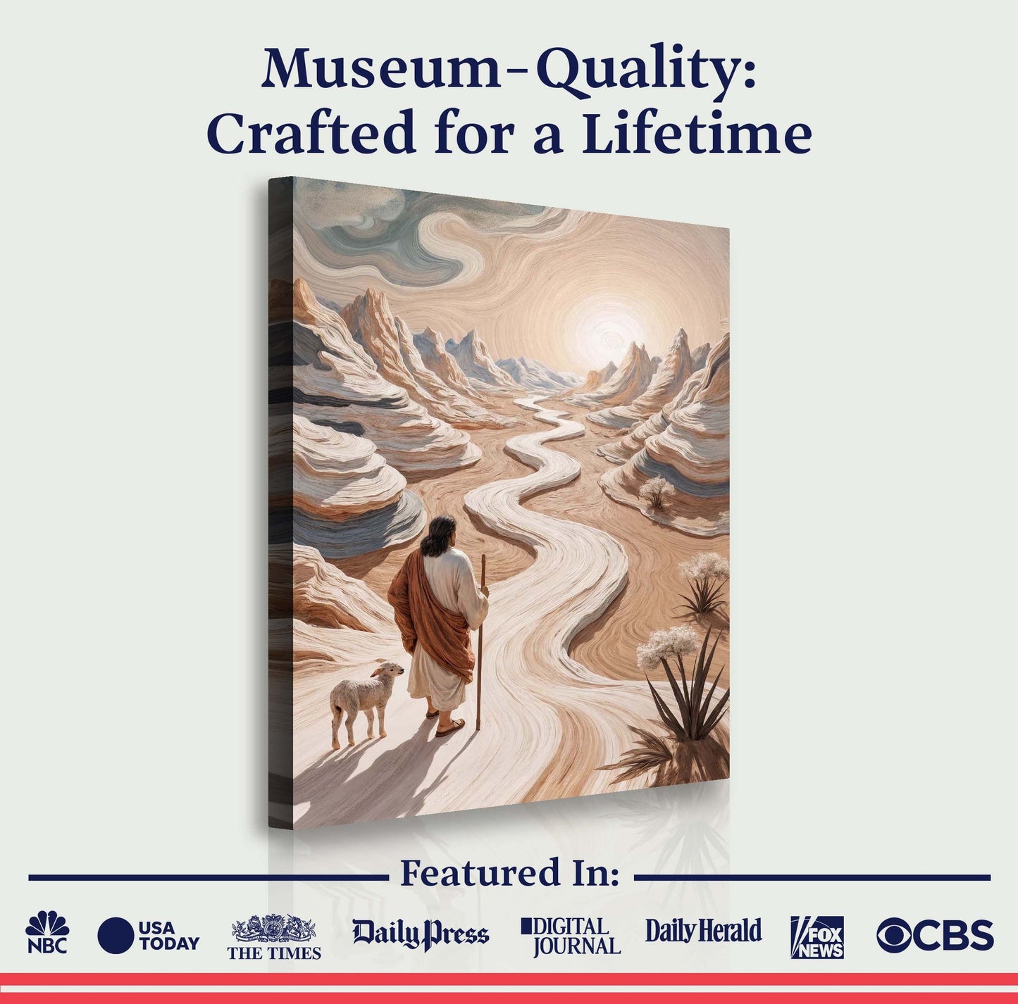 Parable Of The Lost Sheep Faith Wall Art III