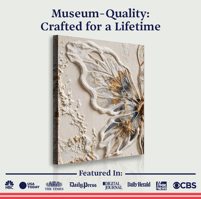 Half Butterfly Wall Art