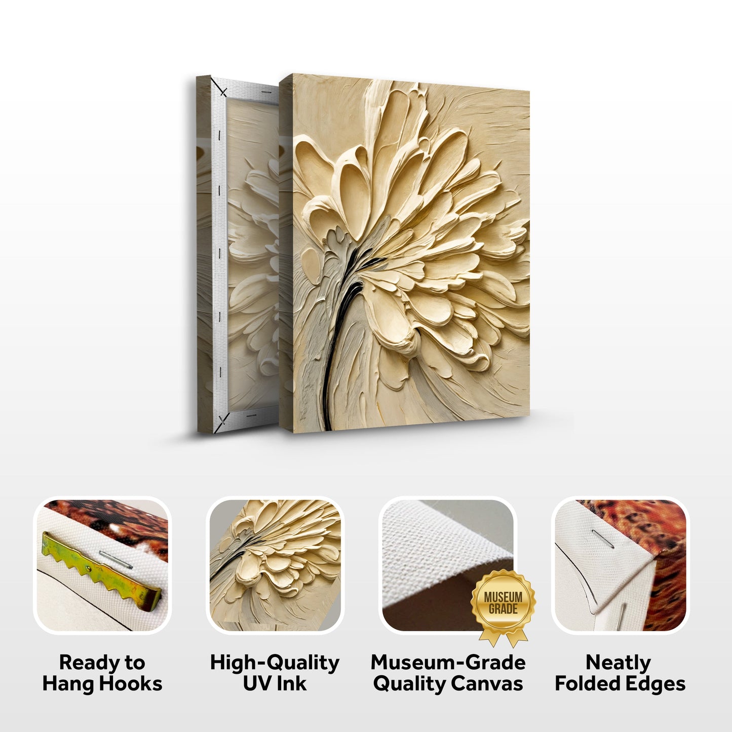 Flower Splatter Wall Art