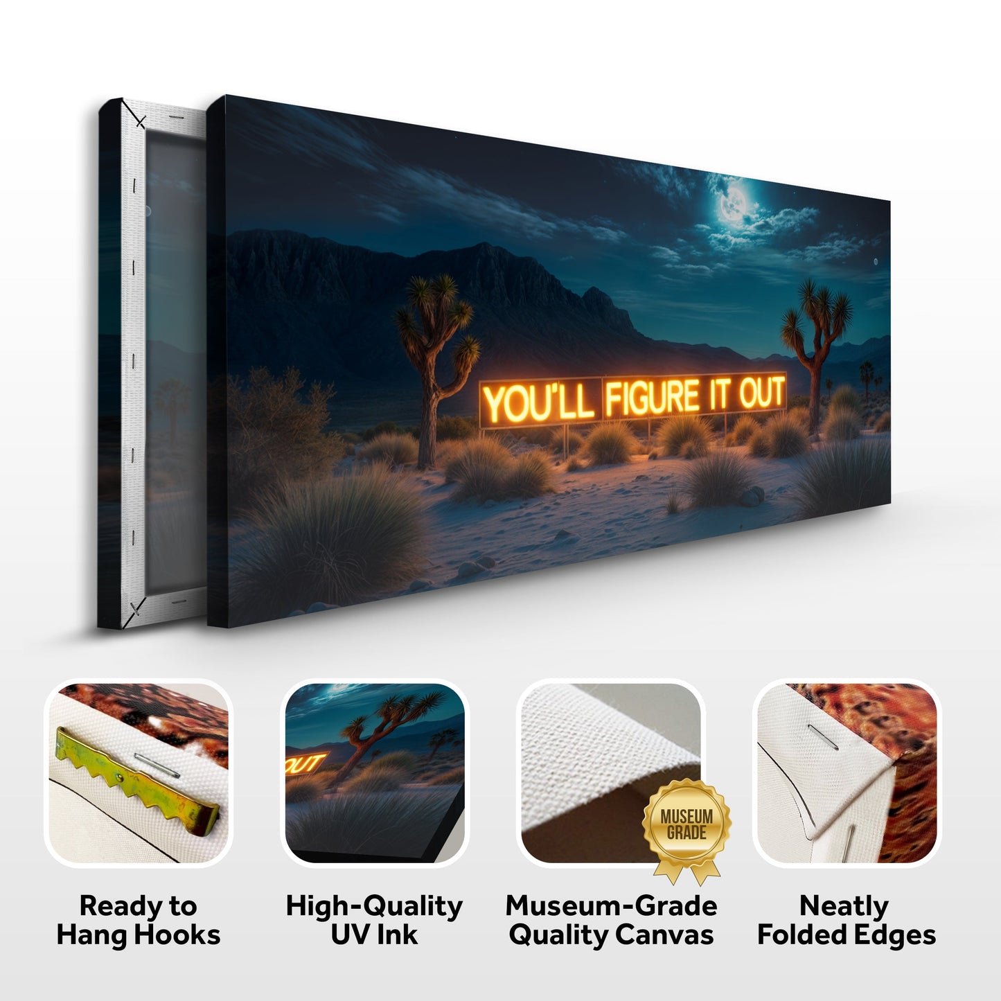 You'll Figure It Out Motivational Wall Sign