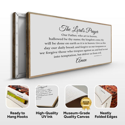 The Lord's Prayer Faith Sign