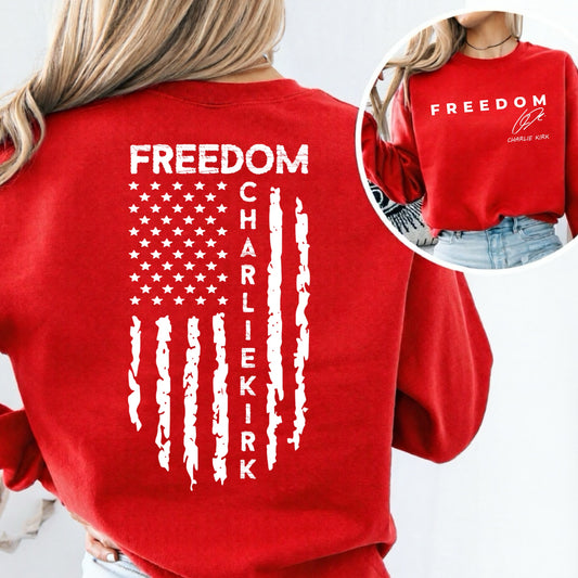 Freedom Flag Front & Back