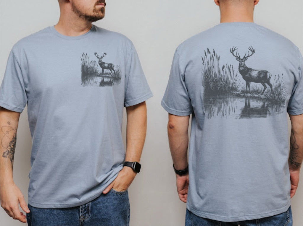 Pond Buck Front & Back Design