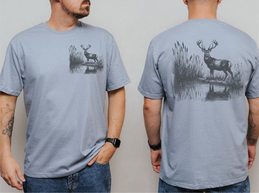 Pond Buck Front & Back Design