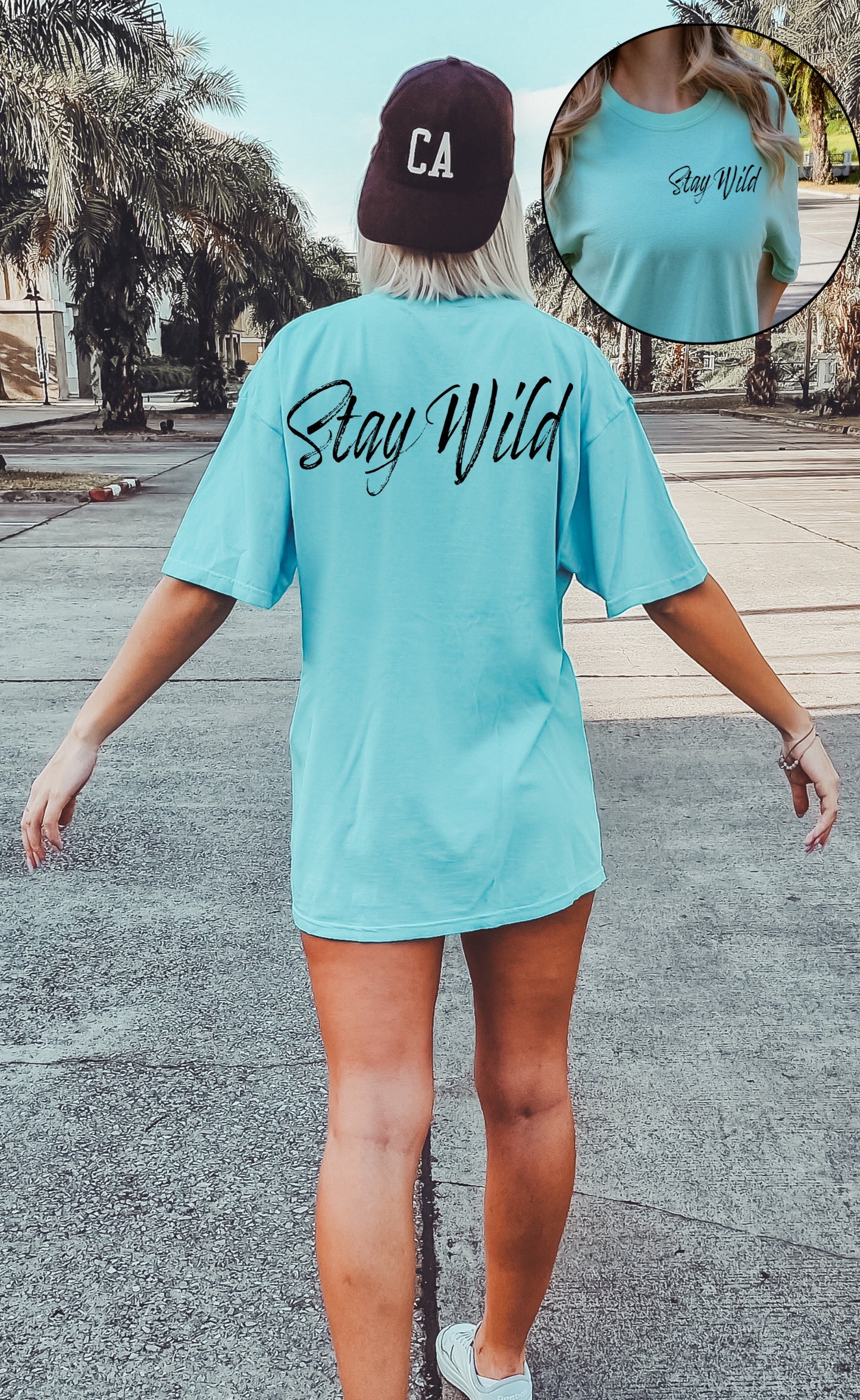 Comfort Colors Front & Back STAY WILD