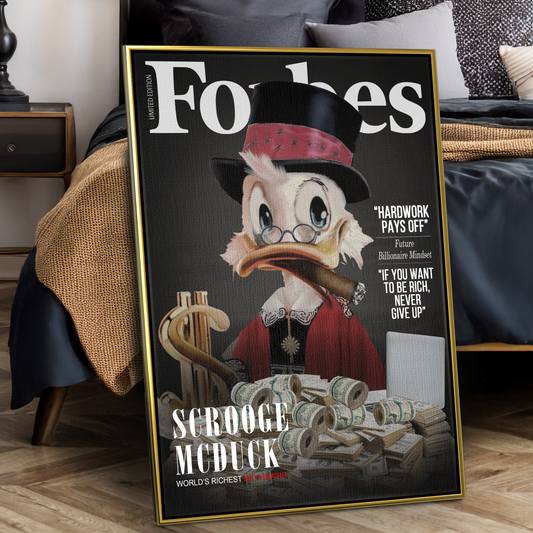 Personalized Billionaire Forbes Sign