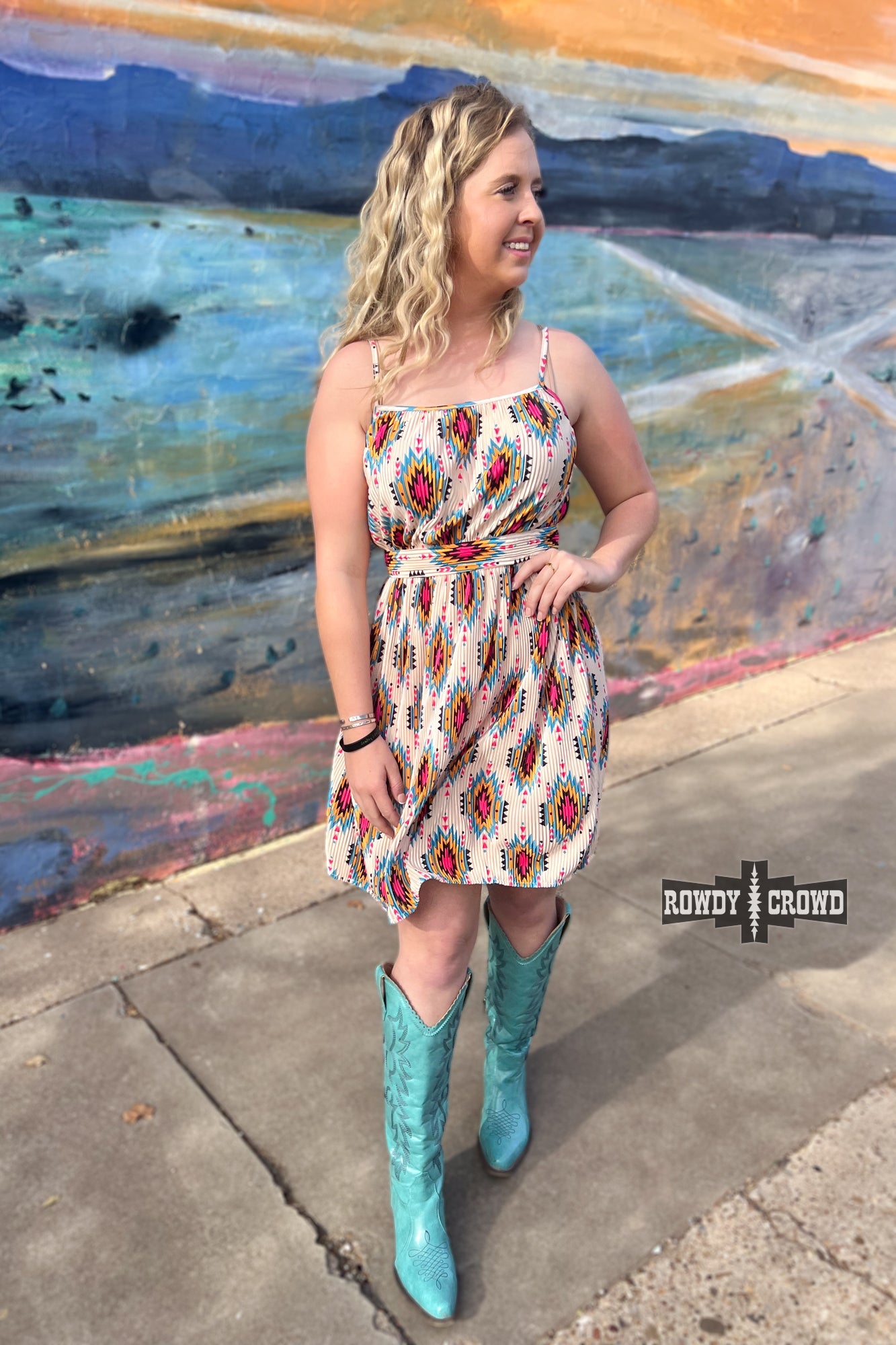 Aztec River Dress