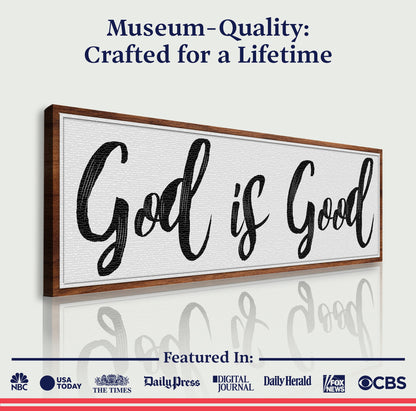 God Is Good Faith Sign III