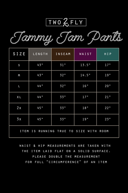 JAMMY JAMS PANTS * MIDNIGHT